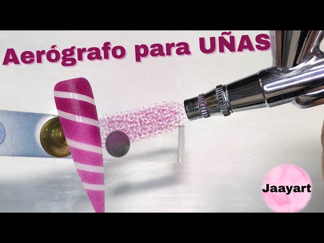 Pintando UÑAS con Aerógrafo / Aliexpress Airbrush review 