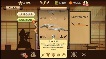 Shadow Fight 2 [Chronos Set] New Mythical Enchantment: Time Shift