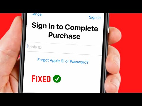 Sign in to Complete Purchase | Sign in to Complete Purchase App Store  - iPhone Apple Watch Fixed