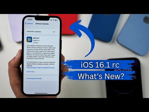 iOS 16.1 RC Update Released | What's New?