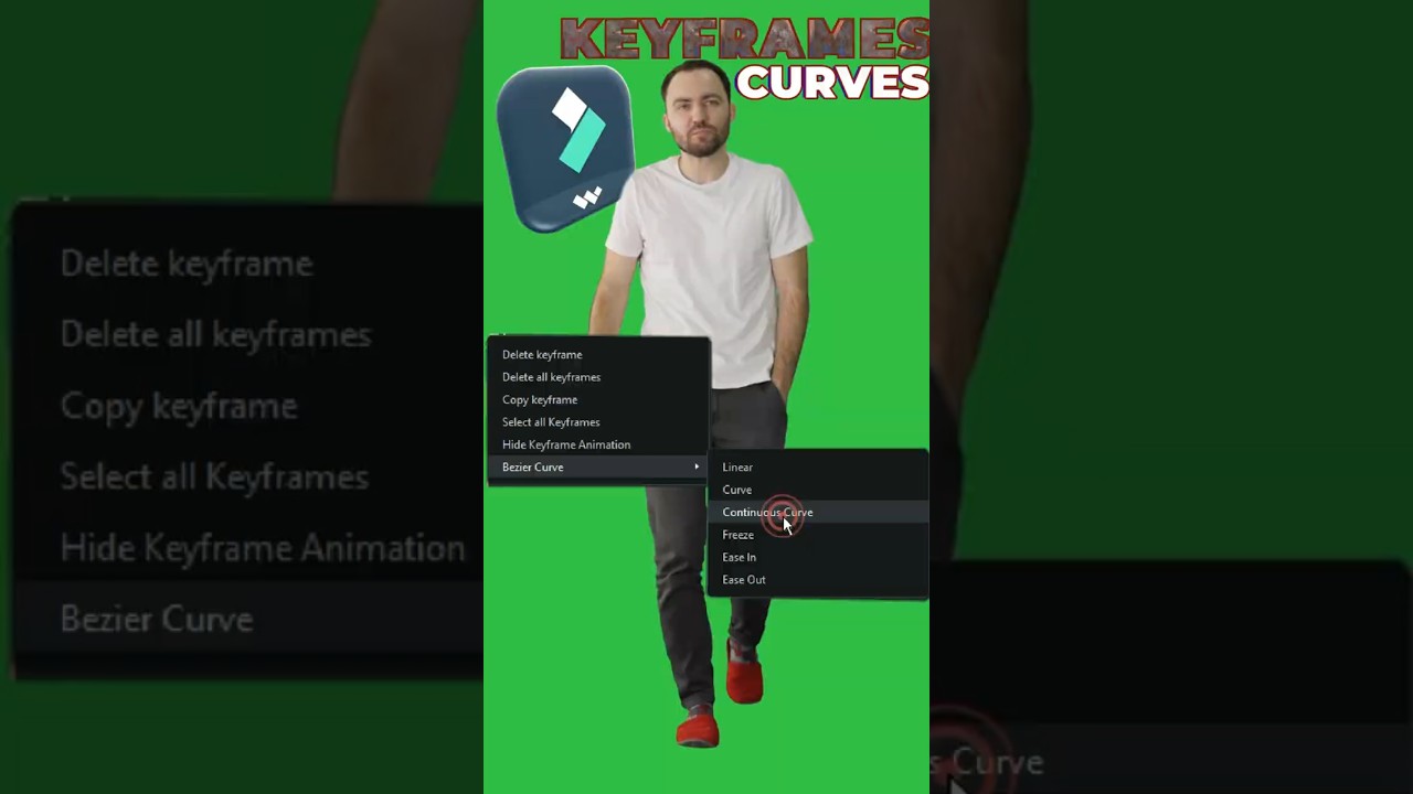Filmora 14 Keyframing Curves explained😧