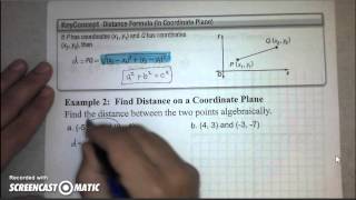 1 3 Distance and Midpoint