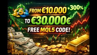 This Trading Bot Turned €10,000 into €30,000 (FREE MQL5 CODE)