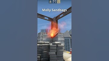 safe and easy way to molly sandbags on Vertigo #csgo #csgotips #shorts