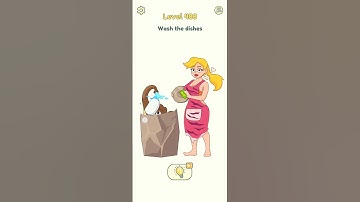 DOP 2: Delete One Part Level 488 Walkthrough Solution #shorts #DOP2