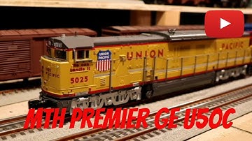 O Scale MTH Premier UP GE U50C Diesel Review