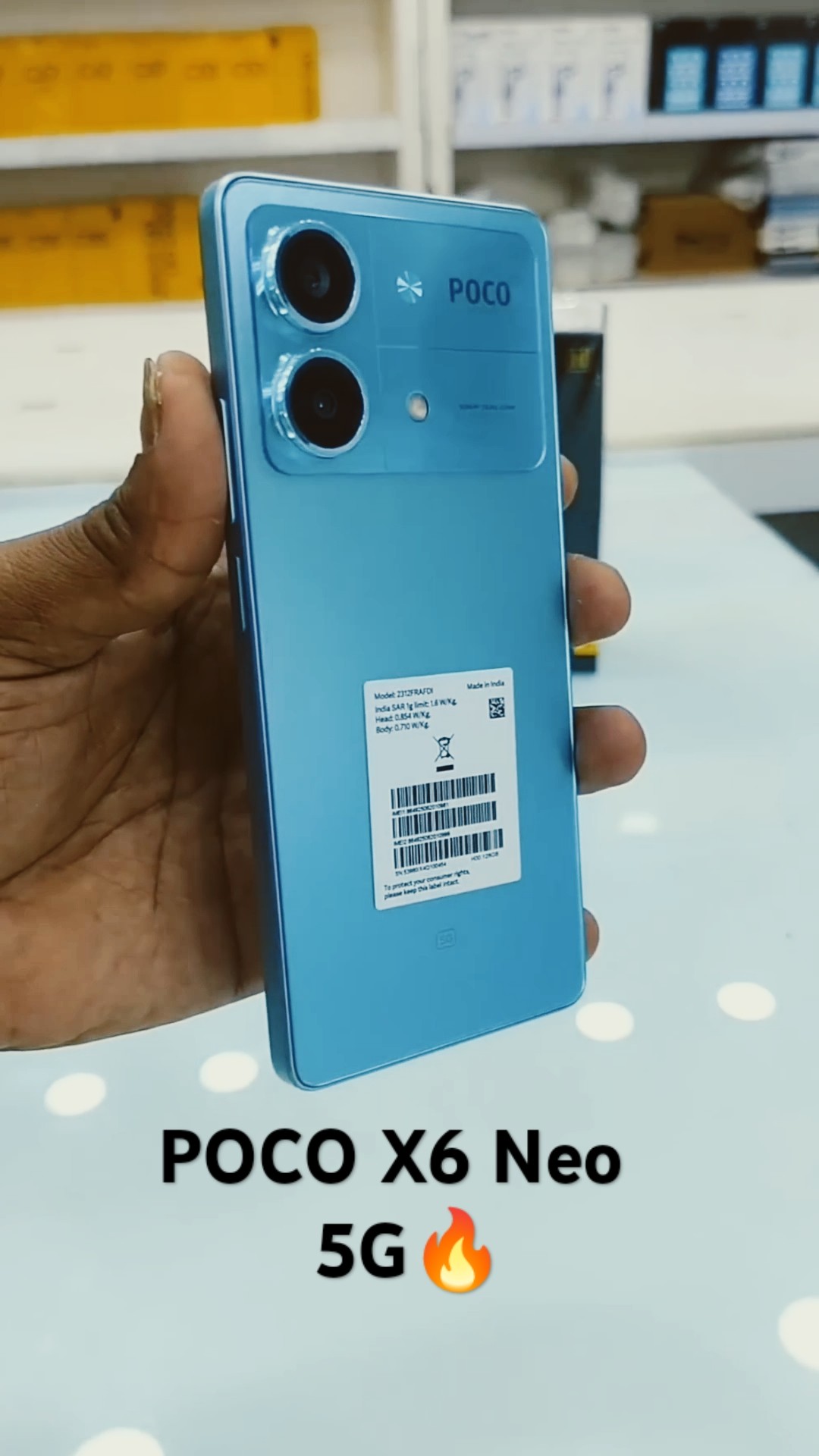 【poco様】専用・青360ｇ×2≪リクエスト特割特価≫ POCO X6 Neo 5G phone under ₹14999* quick review short video