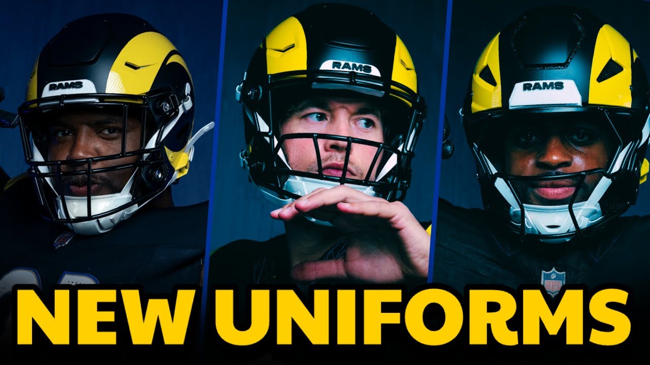 Rams New Uniforms Black