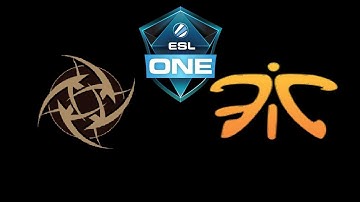 NiP vs Fnatic ESL One Katowice 2019 Highlights Dota 2