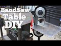 Portable Bandsaw Table DIY