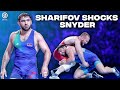 1/2 FS - 97 kg: K. SNYDER (USA) v. S. SHARIFOV (AZE)