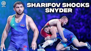 1/2 FS - 97 kg: K. SNYDER (USA) v. S. SHARIFOV (AZE)