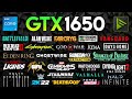 GTX 1650 Test in 30 Games