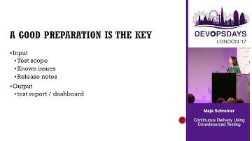 Maja Schreiner - Continuous Delivery Using Crowdsourced Testing