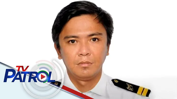 Filipino Seaman 3rd Officer Kristofferry Taeca naw...