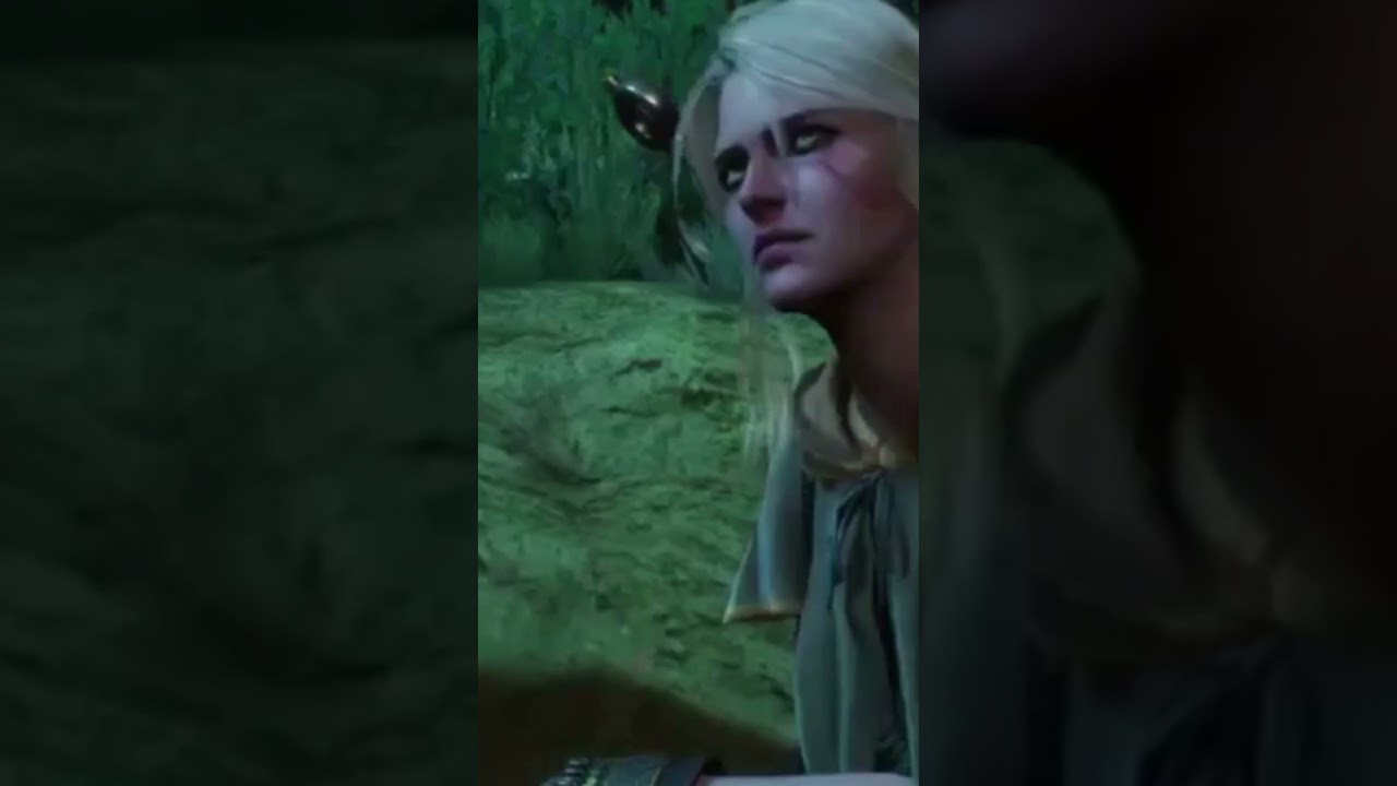 Геральт рассказывает Цири, почему он выбрал Трисс 