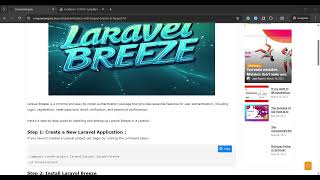 Laravel Breeze Authentication Tutorial | Login & Register System (Step by Step)