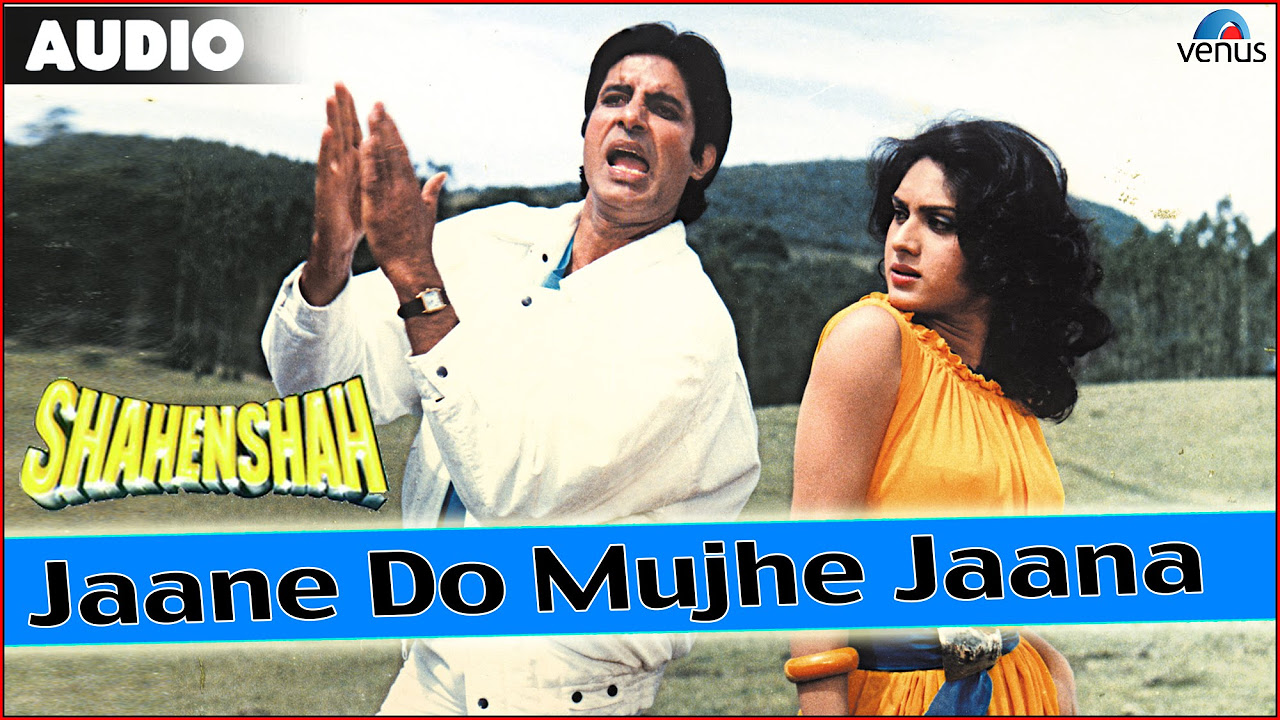Shahenshah  Jaane Do Mujhe Jaana Full Audio Song With Lyrics  Amitabh Bachchan Meenakshi Seshadri