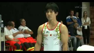 20180923WCCソンバトヘイ 跳馬決勝 安里圭亮