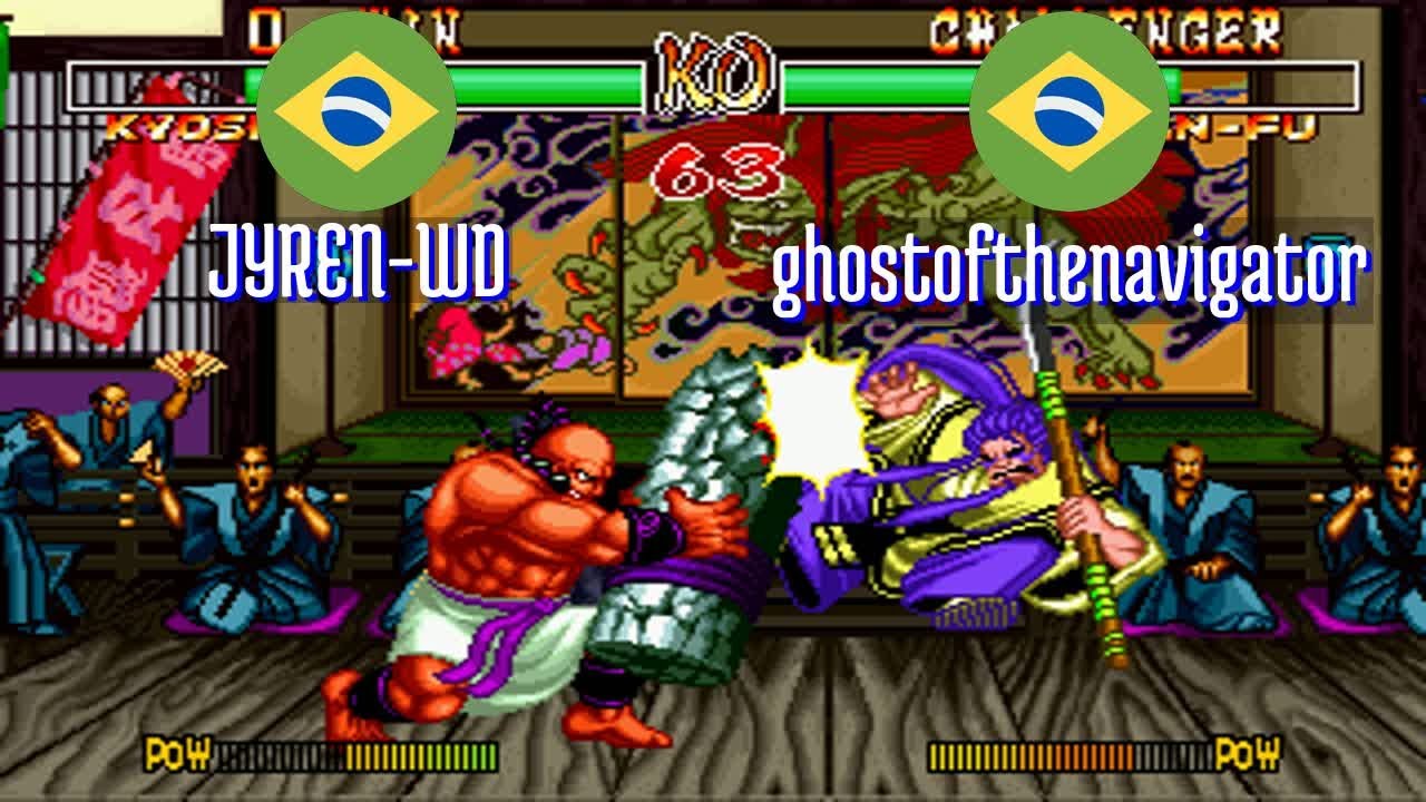 FT5 @samsho2: JYREN-WD (BR) vs ghostofthenavigator (BR) [Samurai