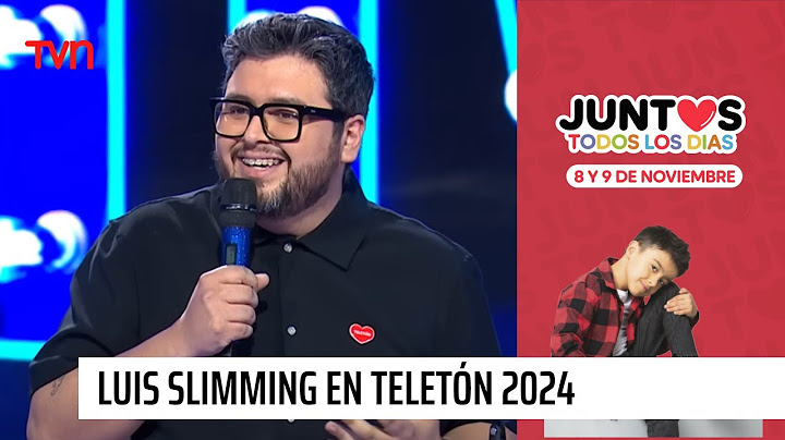 Risas aseguradas: Revive la rutina de Luis Slimming en la Teletón 2024 | Teletón 2024