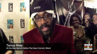 Tarrus Riley Video Drop for WorldAReggae.com