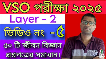 Vidyasagar science Olympiad 2025/layer 2 Class 9/life science question & solution/part - 5