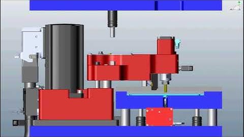 Pronic - In-Die Tapping unit - STS unit with servo-driven motorization Kinematic details