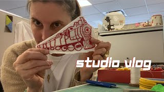 Busy April Studio Vlog