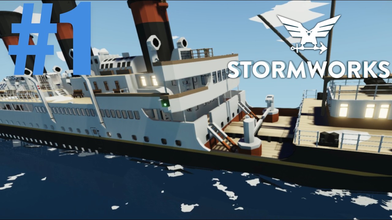 I TOTALLY didn't intentionally blow up my HUGE ship in Stormworks!