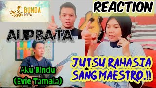 Alip Ba Ta | I Love - Evie Tamala (fingerstyle cover). Couple Santuy REACTION.❗