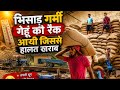 गेहूं की रैक में भीषण गर्मी में काम 😰 | Godown Life Reality||Wheat Rack Arrived in Extreme Heat 🔥 ||