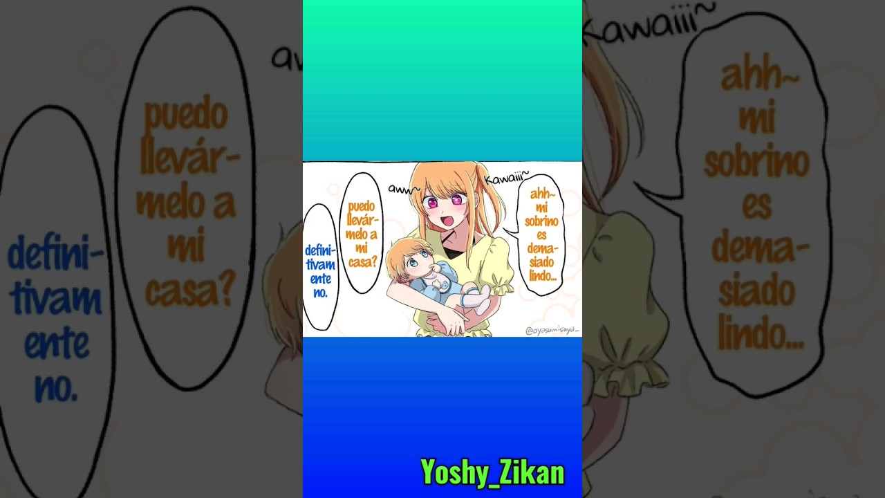 El Sobrino de Ruby - Aqua x Akane - mini cómic - Oshi No Ko