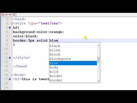 XHTML and CSS Tutorial 22 - border and margin
