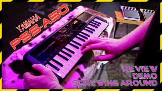 $99 MINI SYNTH (Yamaha PSS-A50) demo, review, looping, and screwing around over an hour