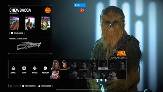 THE GREATEST MAX LEVEL 1000 CHEWIE GAMEPLAY! STAR WARS BATTLEFRONT 2