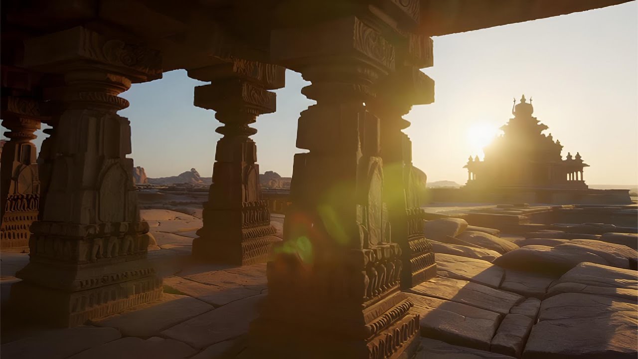 Ancient Temple Ruins of India