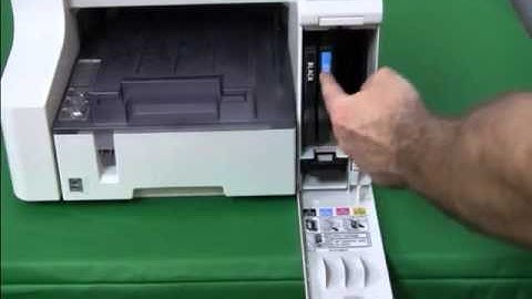 Ricoh GXe3300n - Installation