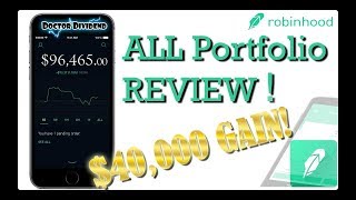 $40,000 GAIN!  |  $230,000 Robinhood Stock Portfolio!