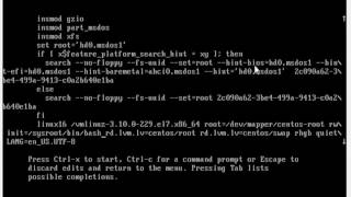 Centos 7 or RedHat 7 boot into single user mode