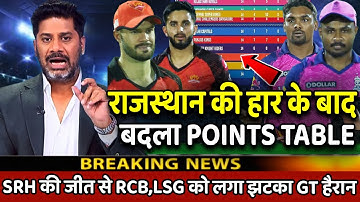 IPL Points Table 2023 Today | SRH VS RR After Match points Table | Points Table Ipl 2023 Today