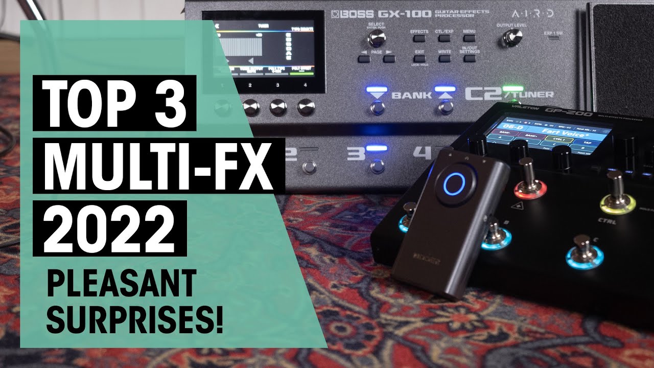 Best Multi Effect Guitar & Bass Pedals 2022 Thomann YouTube