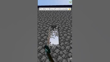 How to make an Auto Regenerating Wall in Minecraft | The Unbreakable Wall #shorts #minecraft