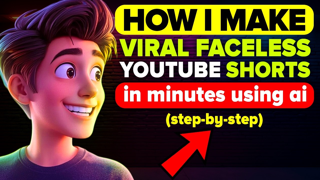 How I Make Viral Faceless YouTube Shorts in Minutes Using AI (Step-by ...