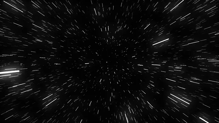 Hyperdrive Space Jump Background Animated Video Loop | Copyright-Free | Full HD