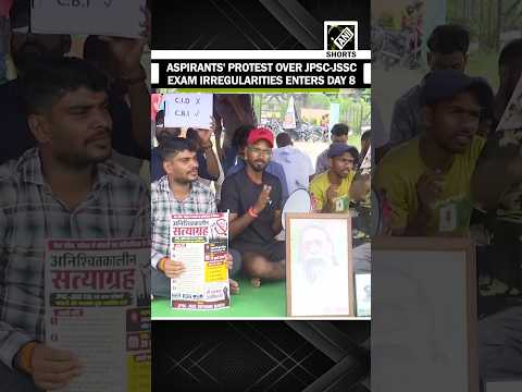 JPSC-JSSC aspirants’ protest demanding CBI probe in exam irregularities enters day 8