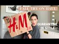 HUGE H&amp;M TRY ON HAUL FALL 2020 | Styling Ideas | Fashionable at home edition