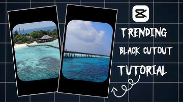 HOW TO DO THIS TRENDING BLACK CUTOUT EFFECTS IN CAPCUT | CAPCUT TUTORIAL