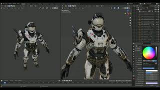 Do your custom halo reach spartan for vr games by Nerocustom