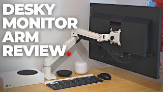 Desky Heavy Duty Single Monitor Arm (11kg+)